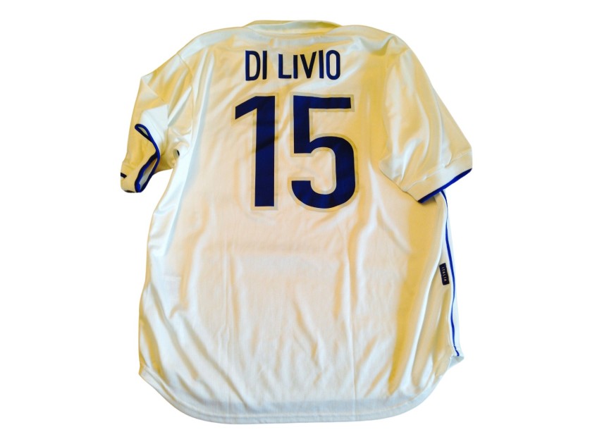 Di Livio's Italy Match-Issued Shirt, WC 1998