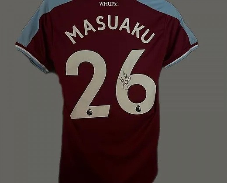 Arthur Masuaku's West Ham United 2021/22 Signed Shirt