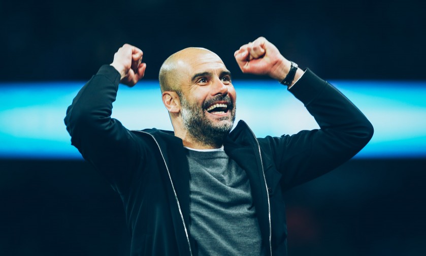 Fotografia del manager del Manchester - Pep Guardiola