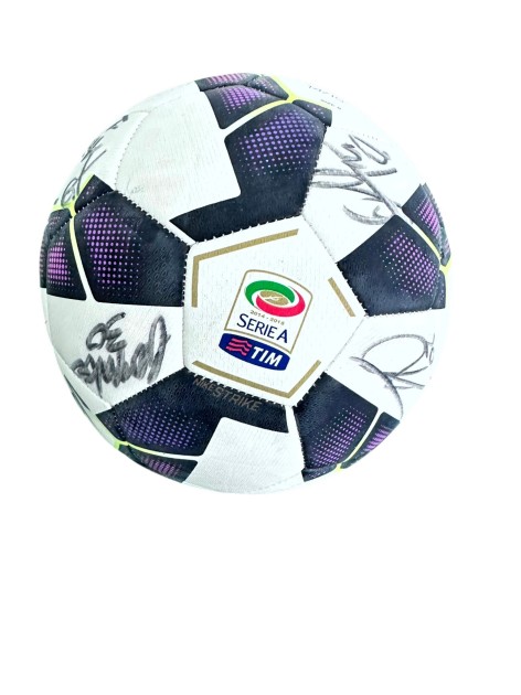 Serie A Replica Match-Ball, 2014/15 - Signed by the Players