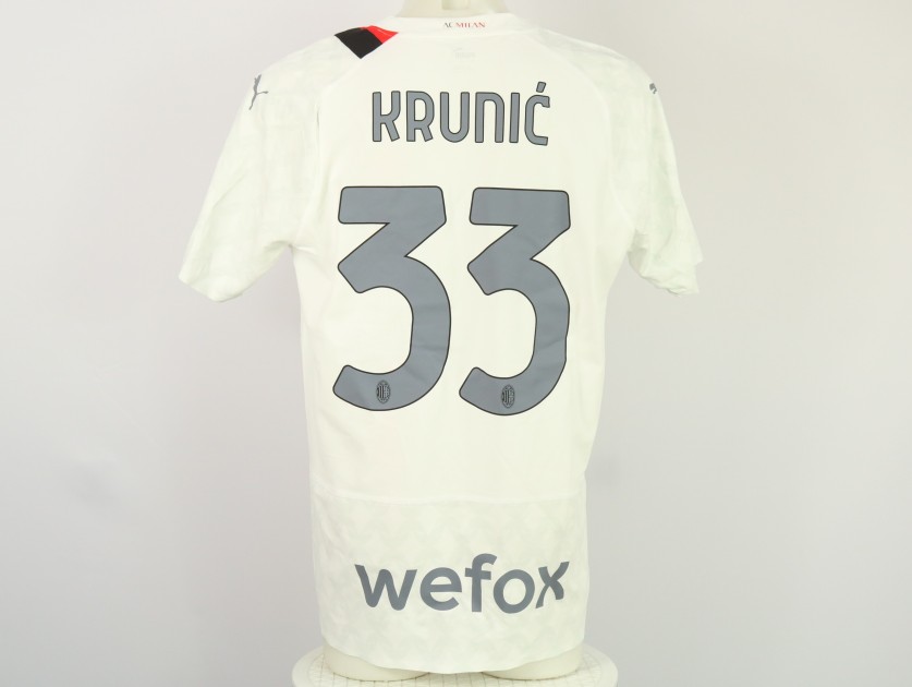 Krunić's AC Milan Match-Issued Shirt, 2023/24