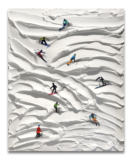 Golsa Golchini - "Glowing Snow" Artwork