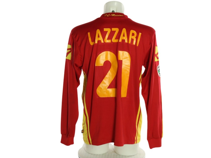 Lazzari's Messina Match-Issued Shirt, 2007/08