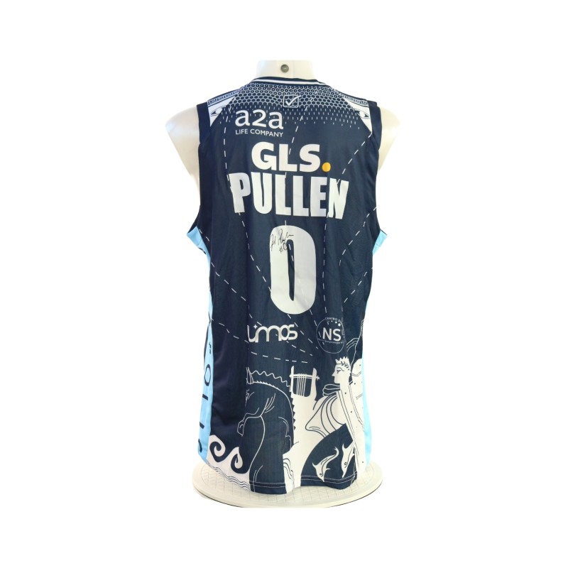 Pullen's Signed Match-Worn Kit, Varese vs Napoli Basket 2024