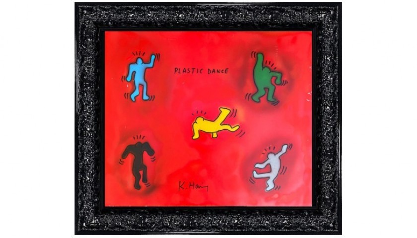 Keith Haring "Plastic dance" 1983