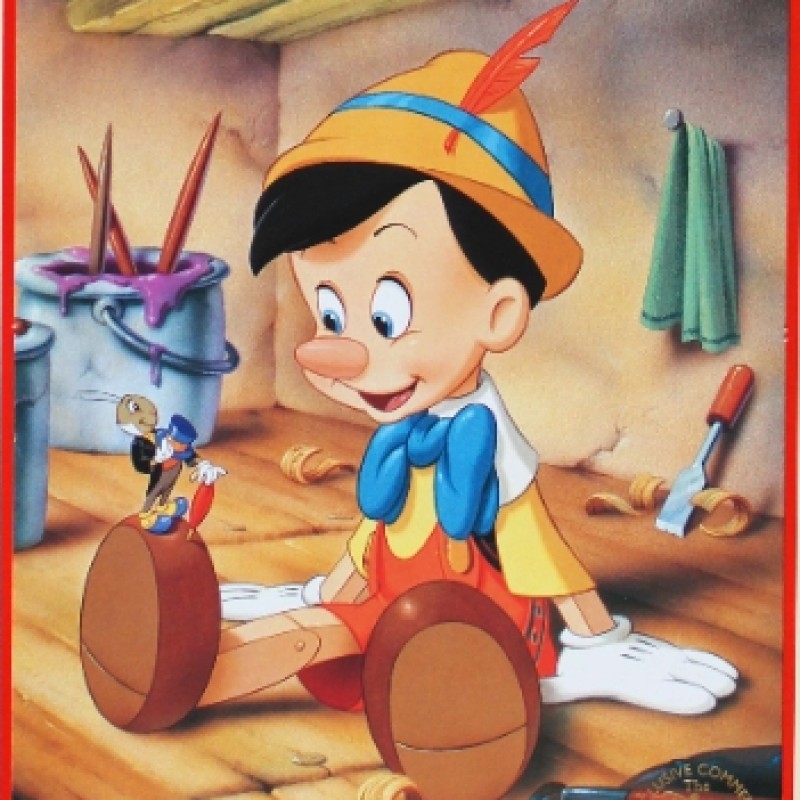 Pinocchio - Disney Original Lithograph