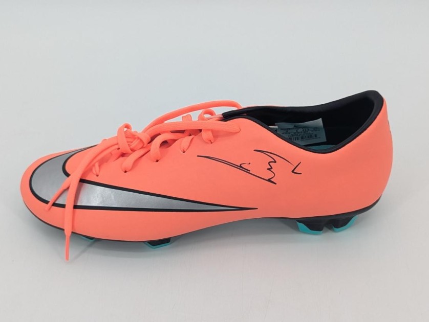 Scarpino da calcio Nike Mercurial - Autografato da Franck Ribéry