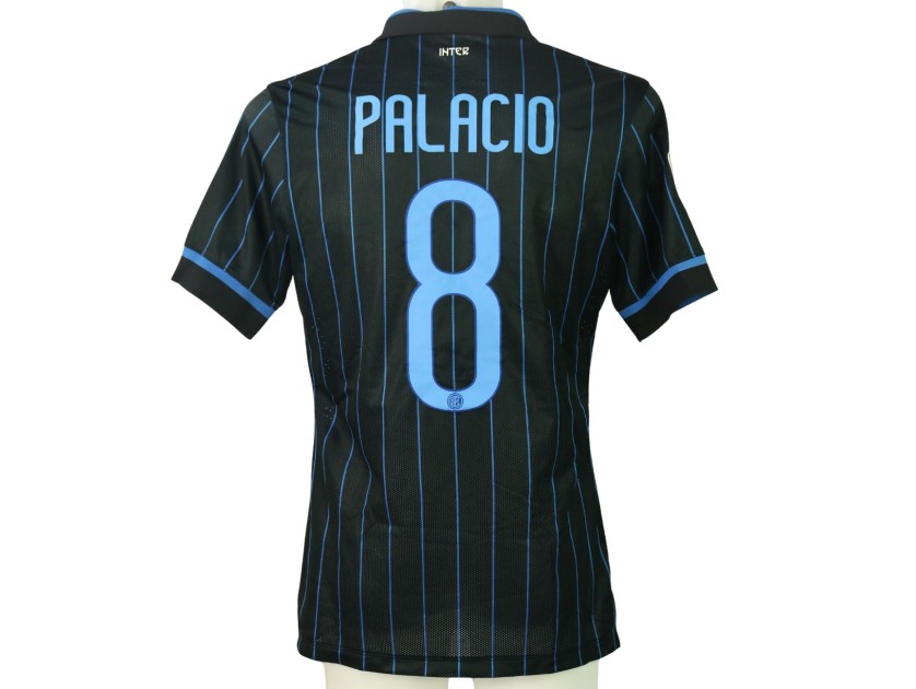 Palacio's Inter Match-Issued Shirt, Serie A 2014/15