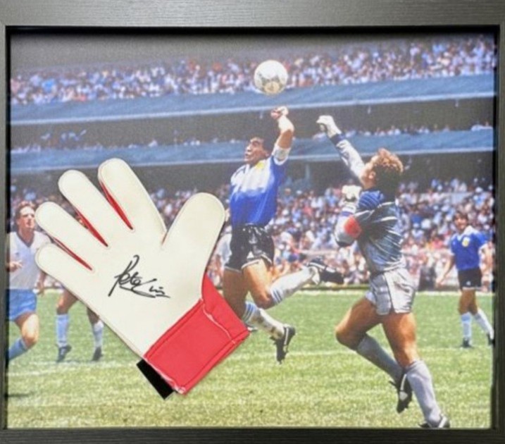Peter Shilton's England Signed Glove
