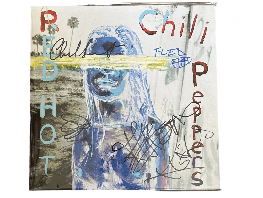 Vinile By The Way dei Red Hot Chili Peppers - Autografato
