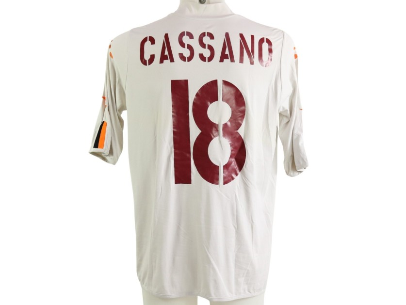 Cassano's AS Roma Match Shirt, 2003/04