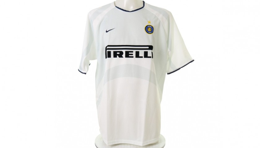 Ronaldo's Inter Worn and Unwashed Shirt, 2001/02 - CharityStars