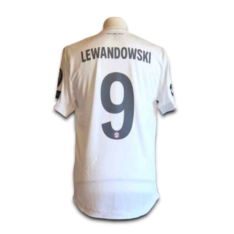 Lewandowski's FC Bayern Munich Champions League Match Shirt  