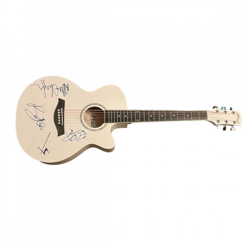 U2 Signed Acoustic Guitar