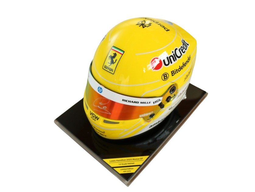 Hamilton Limited Edition GP Monza 1:2 scale, 2025 - Signed by Lewis Hamilton