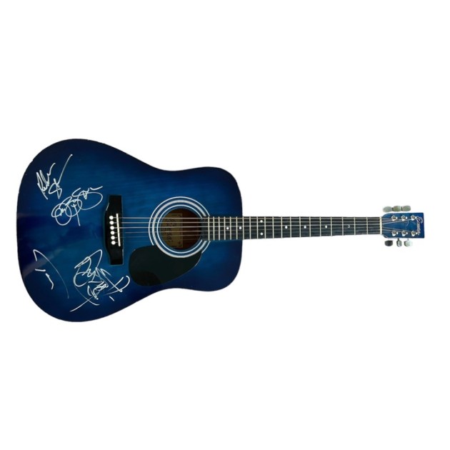 Bon Jovi Signed Acoustic Guitar