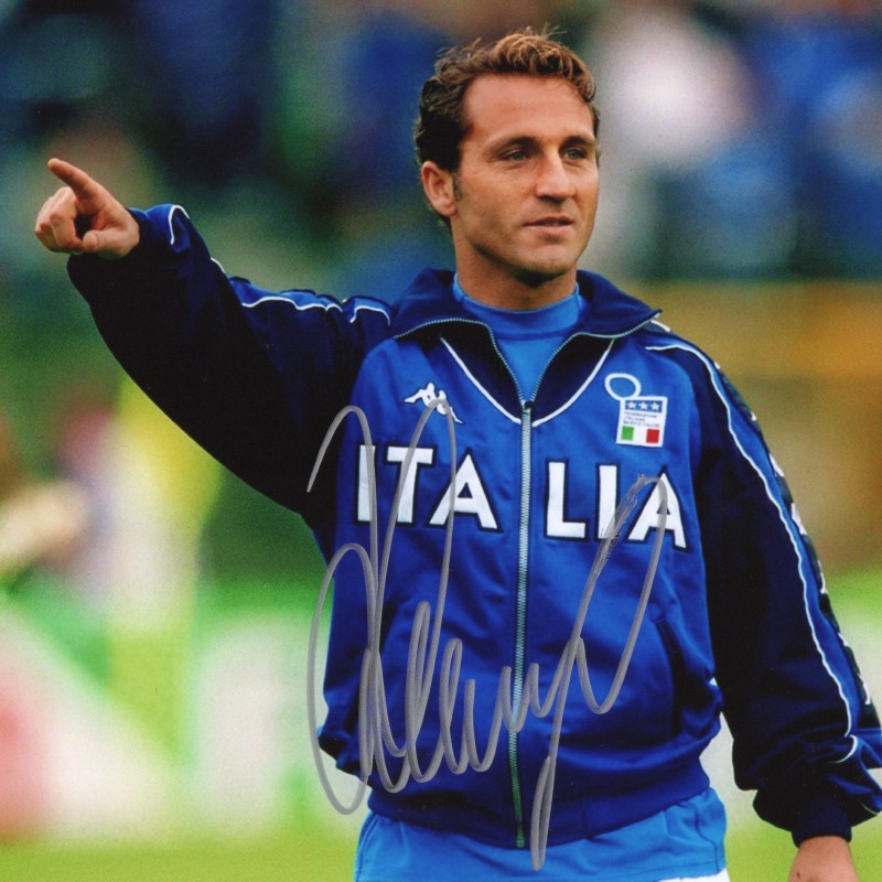 Fotografia autografata da Angelo Di Livio
