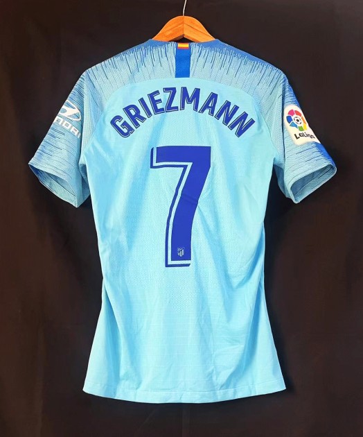 Antoine Griezmann's Atletico Madrid Match Shirt