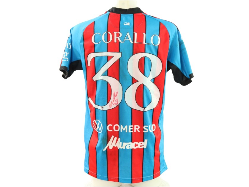 Corallo's Catania vs Foggia Signed Unwashed Shirt, 2025