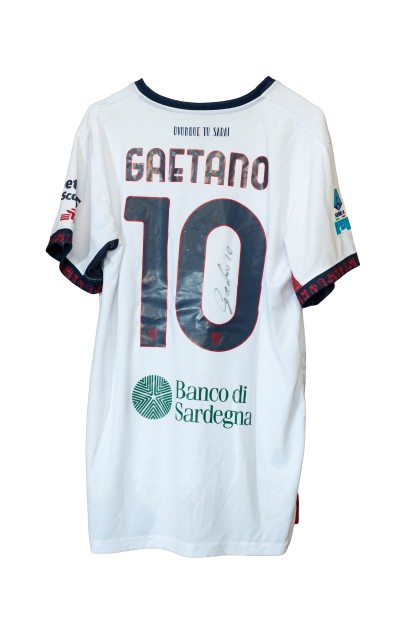 Gaetano's Cagliari Official Shirt, 2025/26 - Signed