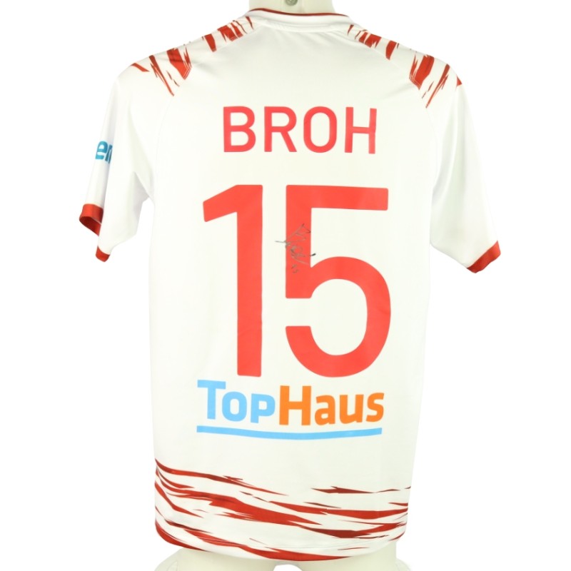 Broh Unwashed and Signed Shirt, Sudtirol vs Como 2023