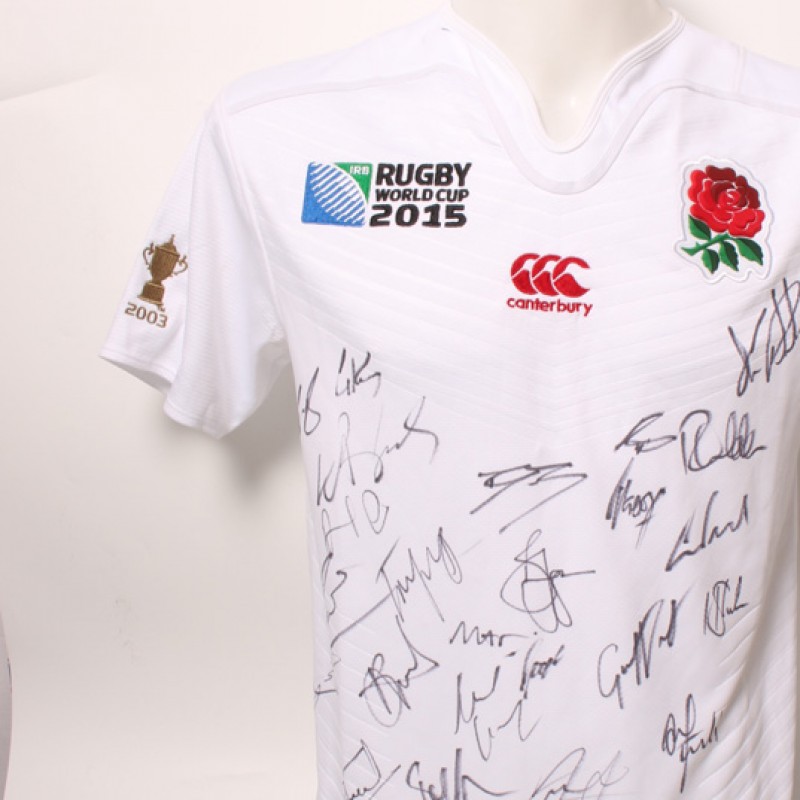 Canterbury Rugby World Cup 2015 Signed Home Shirt