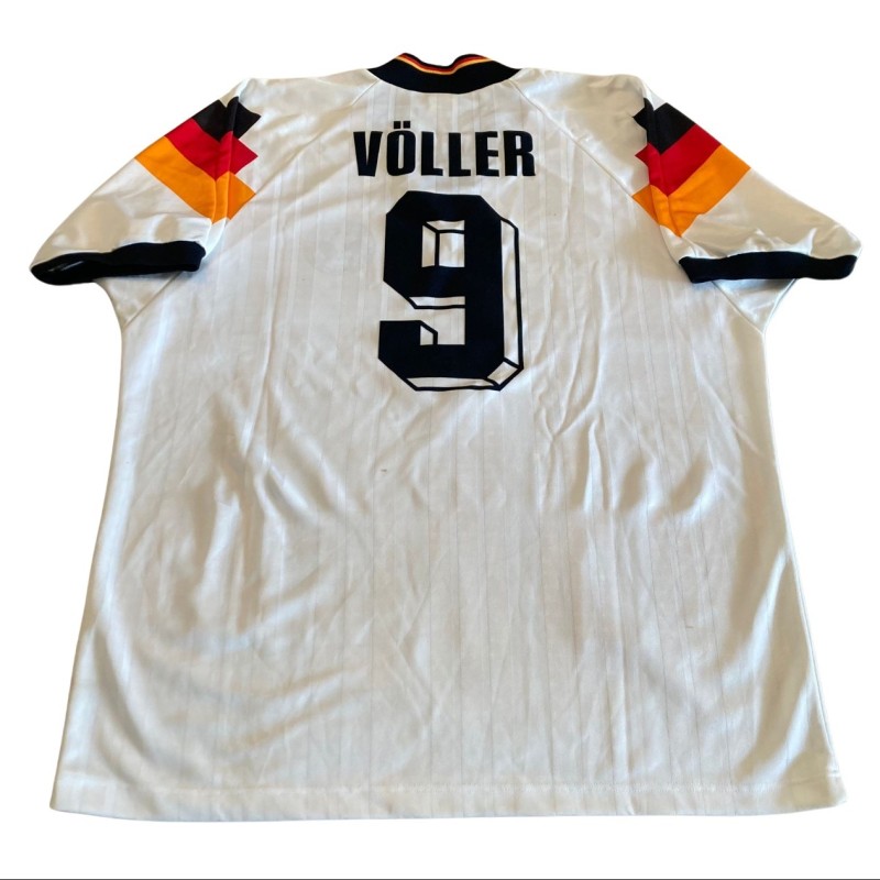 Völler's Germany Match-Issued Shirt, 1992