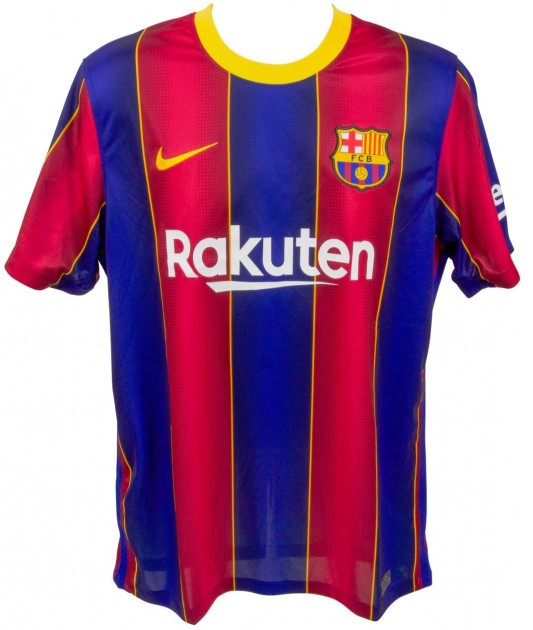 Lionel Messi Signed Barcelona Home Shirt