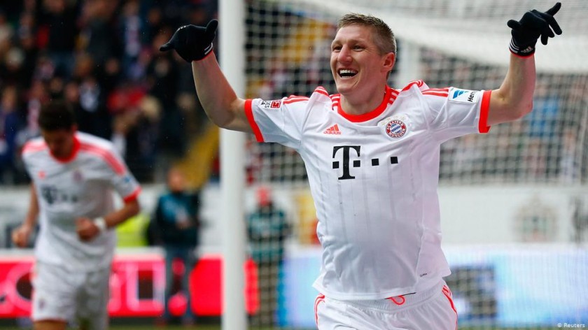 Schweinsteiger's Official Bayern Munich Signed Shirt, 2012/13