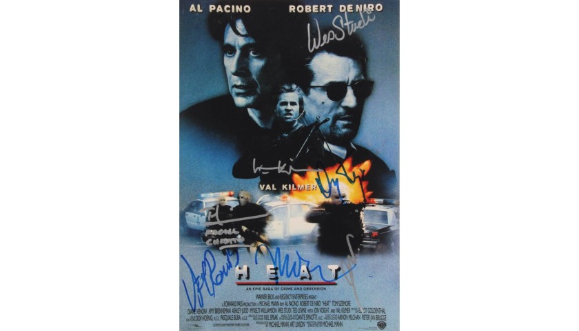 “Heat” Hand Signed Poster/Photo