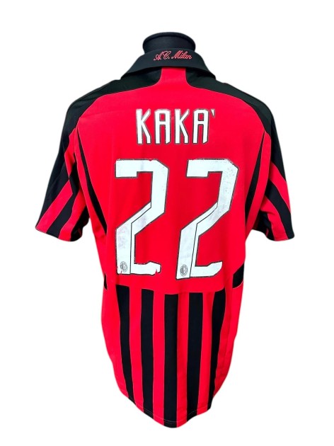 Kaka's Lazio vs Milan Issued Shirt, 2007