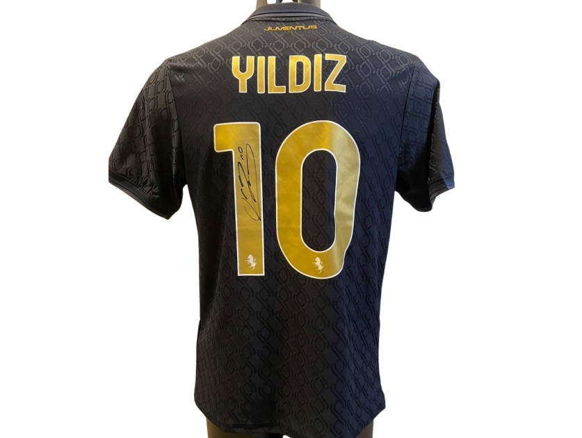 Maglia replica Yıldız Juventus, UCL 2024/25 - Autografata con video prova