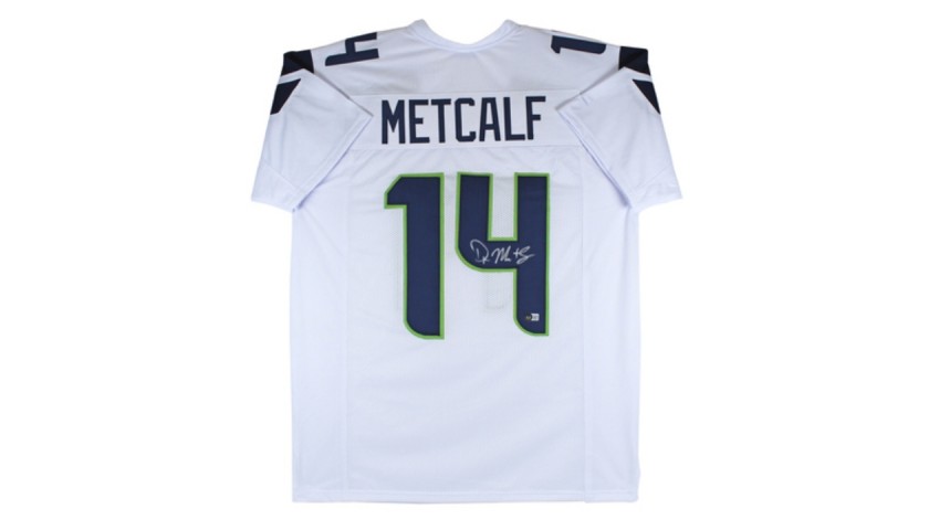 signed dk metcalf jersey