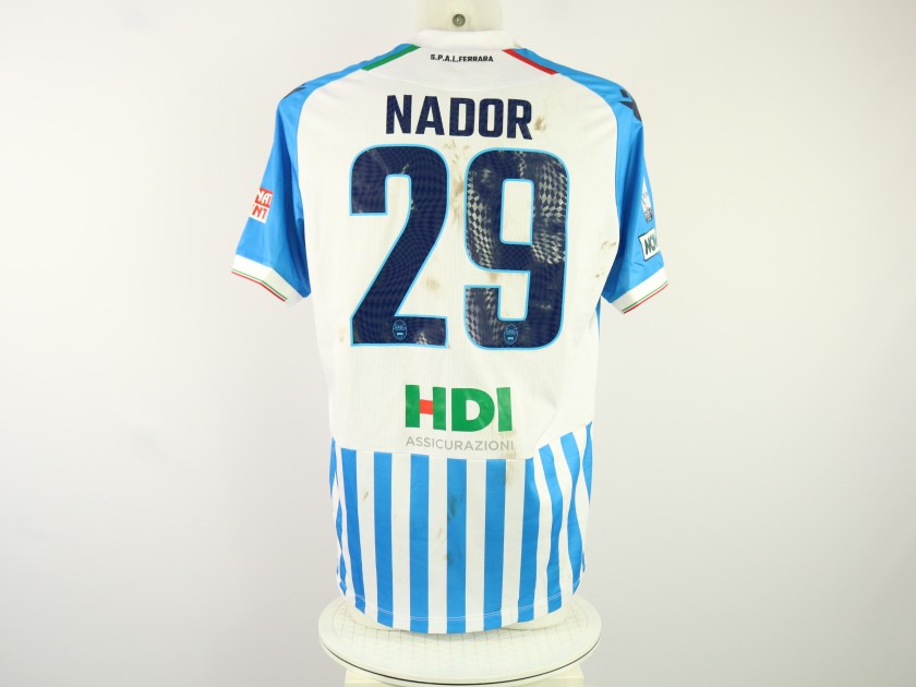 Nador's unwashed Signed Shirt, SPAL vs Pineto 2024 