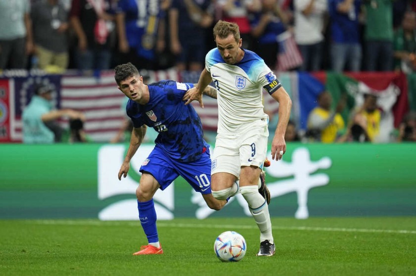 Kane's Match Shirt, England-USA WC Qatar 2022