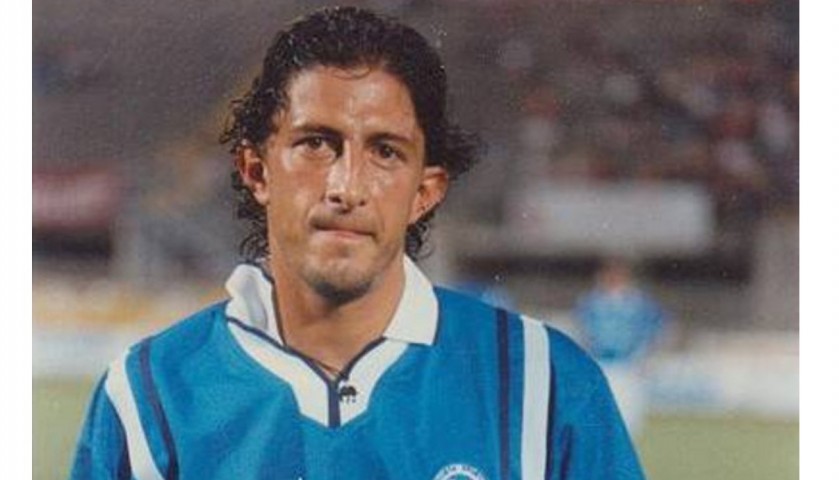 Protti's Napoli Signed Match Shirt, 1997/98