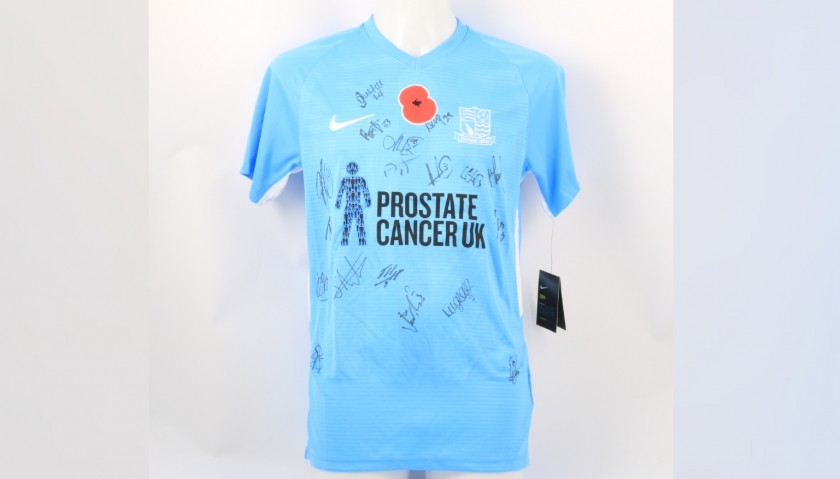 Southend United Official Poppy Shirt Signed by the Team
