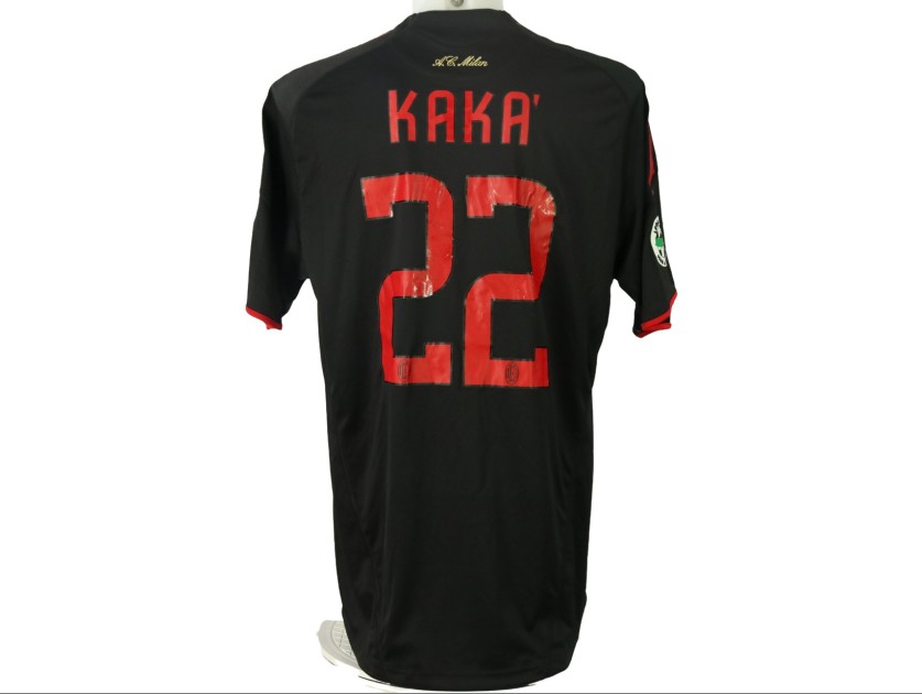 Kakà's Milan Match-Issued Shirt, 2008/09