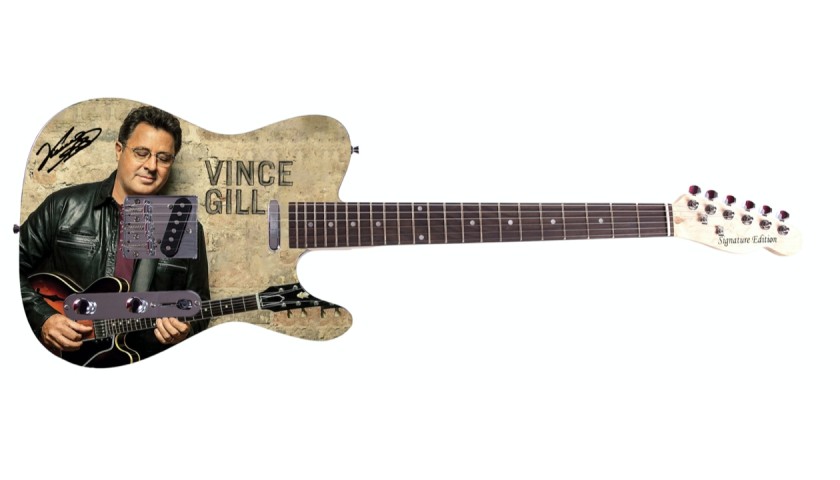 Vince Gill Signed Guitar