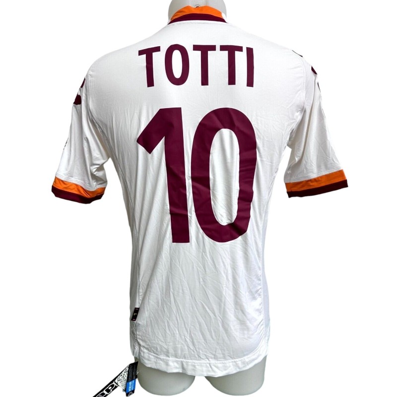 Totti's AS Roma Signed Official Shirt Box, 2012/13 - Patch 226 Gol