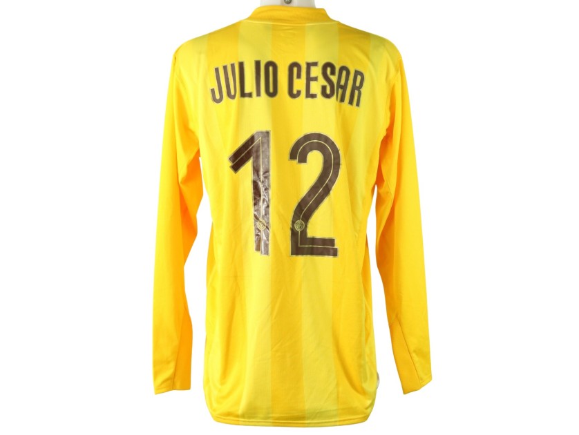 Julio Cesar's Inter Match-Issued Shirt, 2007/08