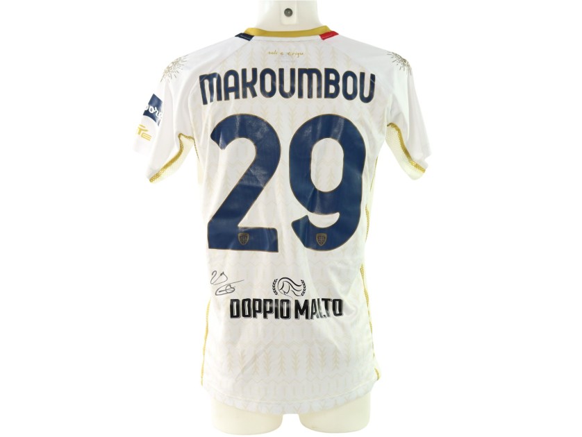 Maglia Makoumbou Venezia vs Cagliari Unwashed, 2024 - Autografata