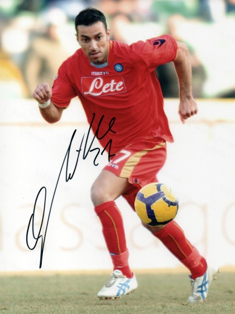 Fotografia autografata da Fabio Quagliarella