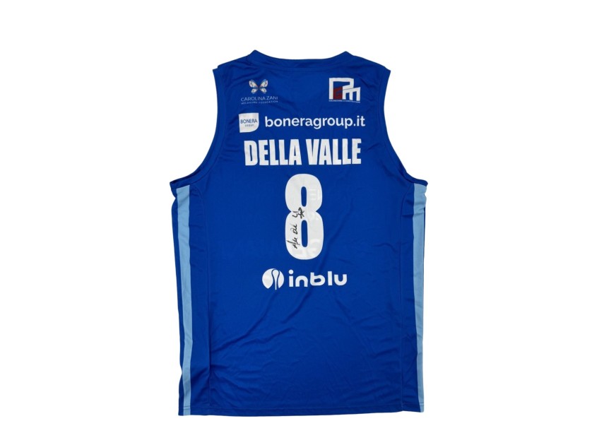 Completo gara Amedeo Della Valle, Germani Brescia vs Olimpia Milano 2024 - Autografato