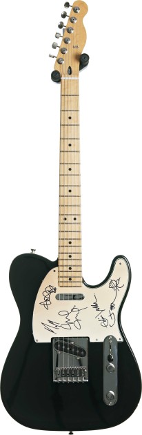 Chitarra elettrica Telecaster firmata dai Pearl Jam