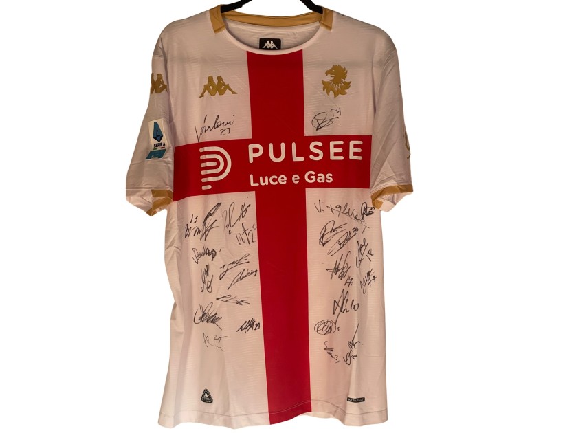 Maglia Ufficiale Genoa, 2025/26 - Autografata dalla Rosa