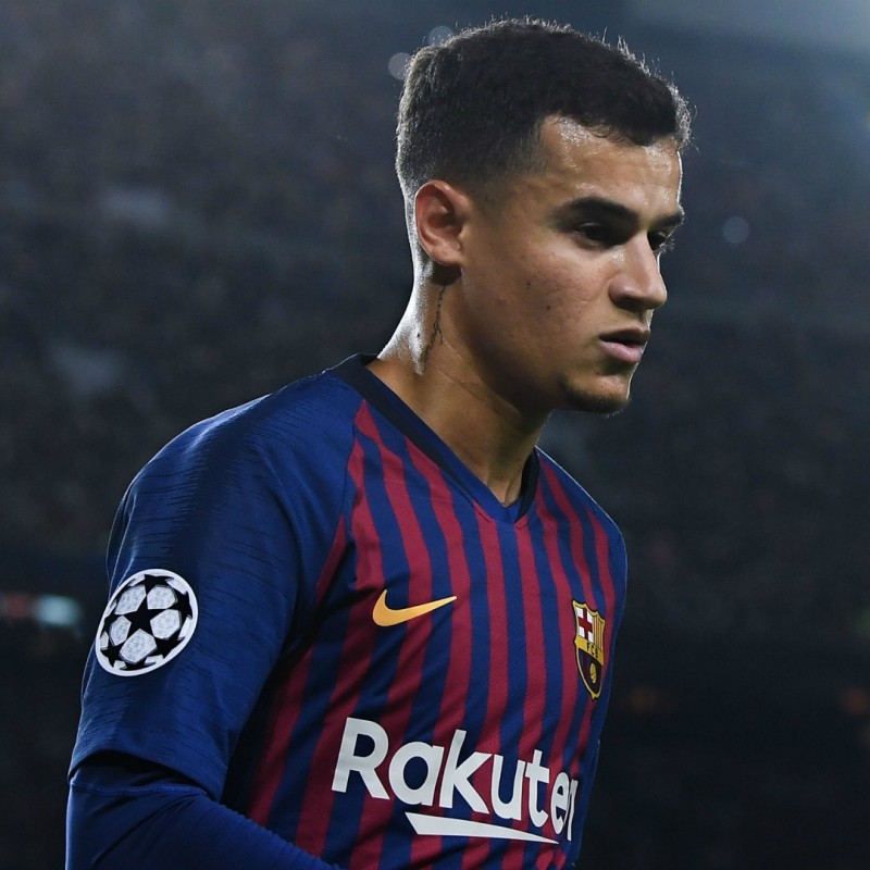 Maglia Coutinho Barcellona, preparata e autografata 2018/19