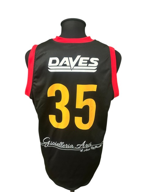 Pallacanestro Veroli Double-Face Match-Issued Shirt