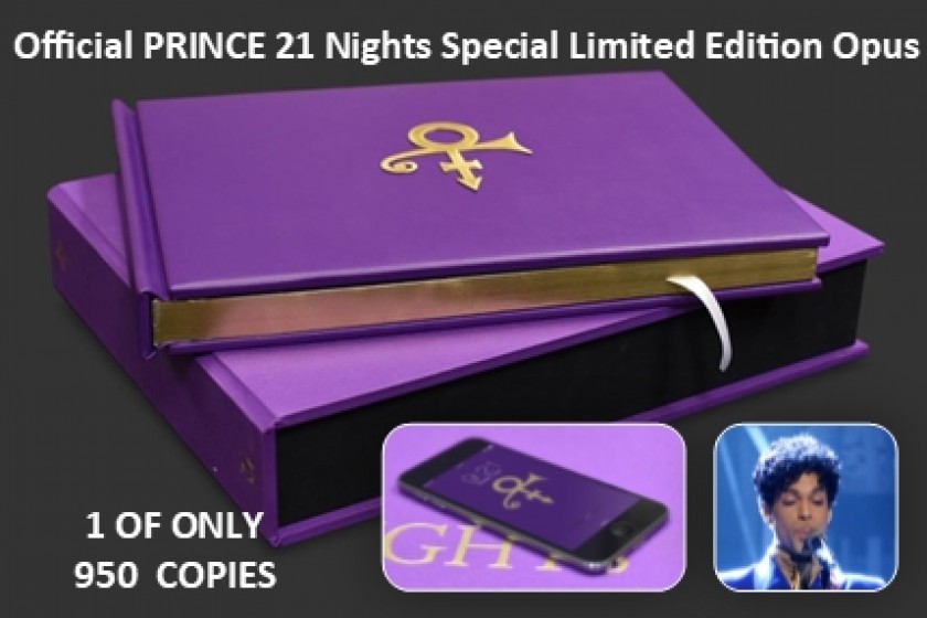 The 21 Nights Opus di Prince con iPod in edizione speciale limitata