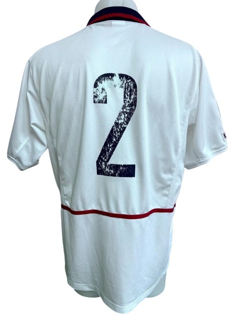 Kashima Antlers' Match-Worn Shirt against Roma, 2002